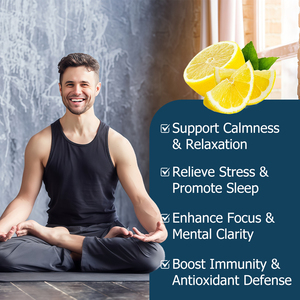 Gouttes liquides de GABA L-Théanine les plus vendues : détendent les muscles tenseurs et soulagent la fatigue physique, favorisant une esprit clair et un esprit calme - Product Image 5