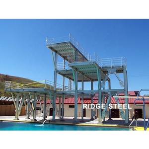 Nhà cung cấp Trung Quốc nhà để xe Kim Loại Nhà kho hội trường Barn sân vận động trước thiết kế nặng prefab tòa nhà kho đúc sẵn Kết Cấu Thép - Product Image 3