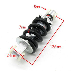 Posteriore 125 millimetri 4.92 "Bike Ammortizzatore a Molla Ammortizzatore Sospensione 750LBS 5" Serranda MTB - Product Image 1