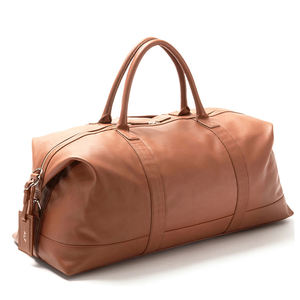 Bolsa de Viaje de Cuero Genuino Crazy Cow 2025 con Logotipo Personalizado de Fábrica, Estilo Deportivo para Hombre, Fin de Semana - Product Image 2