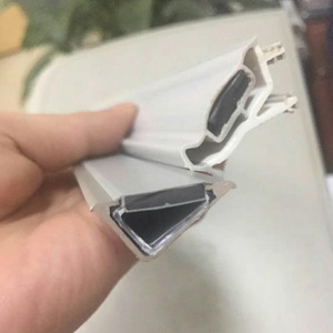 Tùy chỉnh <span class=keywords><strong>co</strong></span> ép đùn Trắng PVC nhựa hồ sơ mềm và cứng <span class=keywords><strong>co</strong></span>-đùn cho niêm phong - Product Image 2