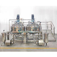 Agitateur de fabrication de cosmétiques, shampooing, machine de mélange homogénéisant chauffant pour la fabrication de savon à vaisselle, de détergent à lessive