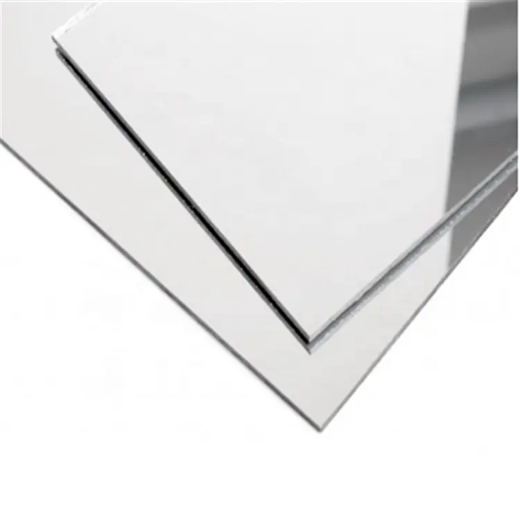 wall panel colored mirror cover tempered transparent one way two way black price m2 mirror glass sheet