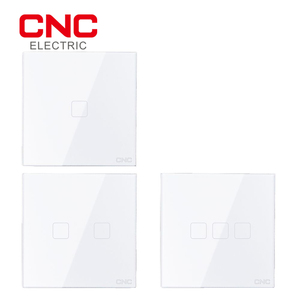 Interruptor táctil <span class=keywords><strong>WiFi</strong></span> de pared de 3 vías de luz inteligente Au ignífugo de alta calidad - Product Image 3