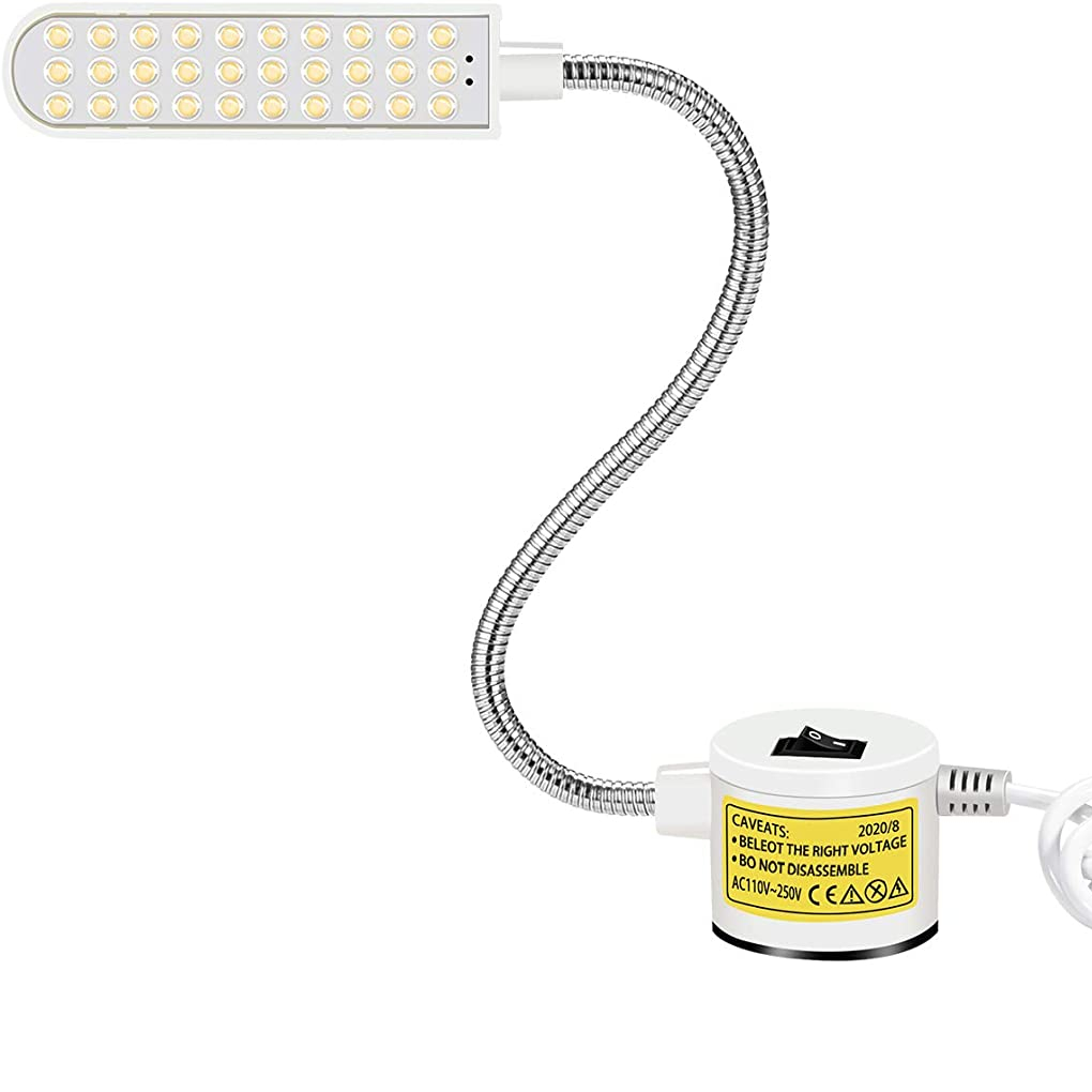 Горячая Распродажа, гибкая рабочая лампа на гусиную шею с магнитным основанием, светильник для швейной машины, для верстака, токарного станка, сверлильного станка