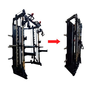 Custom High Quality Home Fitness Cage Folding Smith Machine