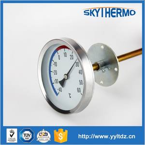 Termômetro bimetal para leitura remota, fonte de fábrica, leia instantânea, tubo de água - Product Image 2