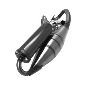 Sistema di Scarico Moto HF BENMA Tubo Silenziatore per <span class=keywords><strong>GILERA</strong></span> 180 <span class=keywords><strong>Runner</strong></span> FXR Nero 1997-2007 - Product Image 6