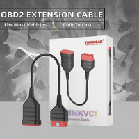 Câble d'extension universel pour lecteur de code OBD2 Thinkdiag - Connecteur OBD 16 broches mâle-femelle
