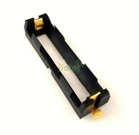 Support de batterie 18650 à 1 emplacement, boîtier de batterie lithium-ion 3,7 V, kits DIY avec connecteur à broches pour montage sur carte PCB