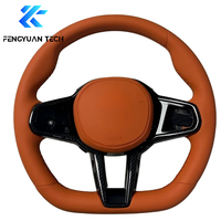 Volant en fibre de carbone pour BMW CS M1 M2 M3 M4 M5 M6 M340i F82 F80 F87 F90 G80 G82 G30 F30 Gr Supra Mk4 Mk5 G80 Sans airbag