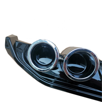 Kit de carrocería para parachoques trasero de coche, alerón, Protector de esquina para Toyota Corolla 2019, 2020, 2021, 2022, difusor trasero, labio de escape