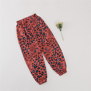 Shopping en ligne en gros : Pantalons pour enfants à imprimé léopard et rayures, taille élastique, provenant d'un fournisseur chinois - Product Image 2