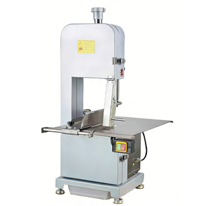 Scie à os commerciale pour boucher <span class=keywords><strong>de</strong></span> supermarché, moteur en cuivre 0,75 kW, hauteur <span class=keywords><strong>de</strong></span> coupe 210 mm - Product Image 1