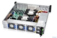 Server Edge Computing 2U Rackmount yang Digunakan di Datacenter Edge Computing 5G dengan ukuran 450mm