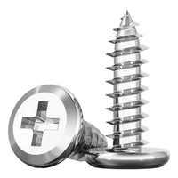 304 Stainless Steel Phillips Beveled Flat Head Self Tapping Screws Sharp Point Wood Screws for Custom Furniture Carpentry