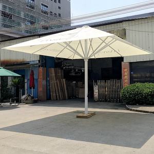 Heavy Duty 5M/6M/7M Large Outdoor Big Size Hotel Restaurant Light LED Parasol <strong>Umbrella</strong> Parasol <strong>Patio</strong> <strong>Umbrellas</strong> Supplier - Product Image 2