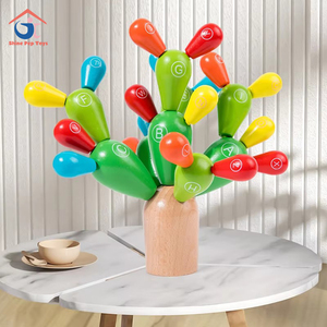 Productos para Dropshipping 2026: Juguetes Educativos de Madera para Niños, Cactus y Árboles Ensamblables, Servicio de Abastecimiento en China - Product Image 1