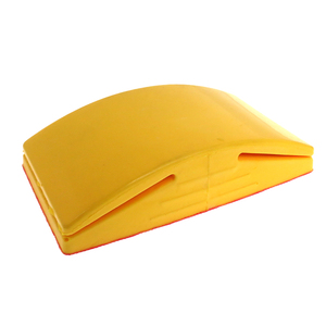 70*125mm Yellow Manual Board PU Foam <strong>Hook</strong> <strong>and</strong> <strong>Loop</strong> Hand Sanding Block Sandpaper Holder for Abrasive Paper Polishing Grinding - Product Image 6