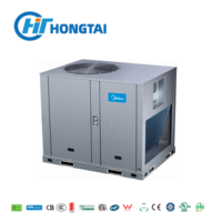 Climatiseur de toit tropical Midea 22 kW 6,2 tonnes R410A 52 ° C Haute température ambiante pour les centrales électriques des régions désertiques