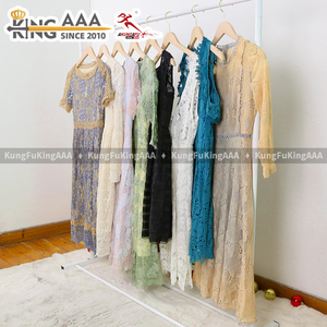 KingAAA Fine Goods Abito da Donna Elegante in Rete Traforata, Confortevole sulla Pelle, Abiti da Donna di Seconda Mano, Abbigliamento Casual Quotidiano in Stock - Product Image 4