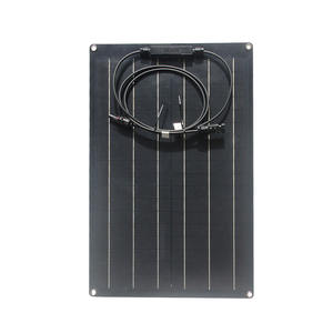 25W 30W monocristallino energia solare per la casa tetto RV auto uso di energia pannello Semi flessibile pannelli solari - Product Image 1
