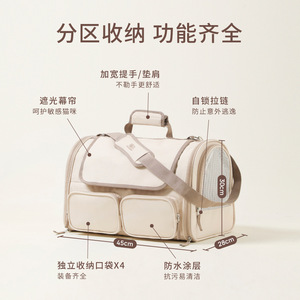 Fukumaru Pink <b>Cat</b> Carrier - Stress-Reducing <b>Cat</b> Travel <b>Backpack</b> with Handheld Handle, Breathable and Foldable, Wholesale Price - Product Image 2