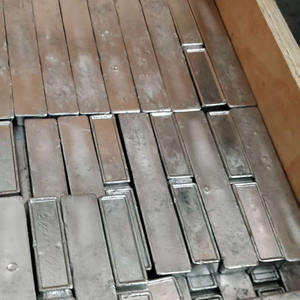 Lingote de plomo de suministro directo de fábrica 1 # protección contra rayos industriales de plomo 99.994% lingote de plomo de alta densidad - Product Image 4