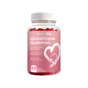 Gummies de glutathion Source Factory 60 pièces, <span class=keywords><strong>collagène</strong></span> <span class=keywords><strong>marin</strong></span>, vitamines, blanchiment et éclaircissement de la peau, cheveux, ongles, os, complément alimentaire - Product Image 1