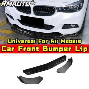 Car Front Bumper Lip Splitter Diffuser Spoiler Bumper Guard Combat Style Body <b>Kit</b> Universal For All <b>Models</b> Car Accessories - Product Image 1