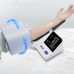 Rechargeable Digital Blood Pressure Monitor With Thermometer Electric Bp Machine For Hospital Use Arm Barrel Design