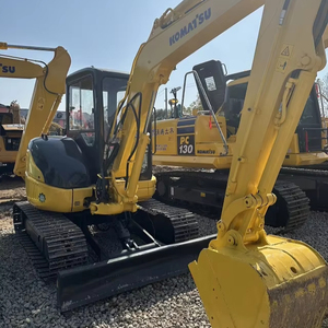 Hengjisi Machinery Mini Used Komatsu PC55MR Compact <b>Track</b> Excavator 2023 Model 5.5 Ton Engine Gearbox Gear Japan Origin - Product Image 3