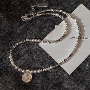 2025 Zierliche Süßwasser Perle Halsreif Unregelmäßige gebrochene Schlüsselbein kette Rose Drop Glaze Geschenk Halskette für Frauen - Product Image 6