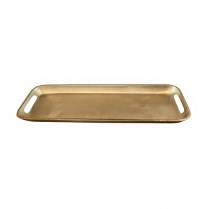 Decorative Luxury <b>Tray</b> with Handles Table Display Handmade Chocolate Dates <b>Trays</b> Food Serving <b>Tray</b> For Wedding Ramadan Decor - Product Image 1