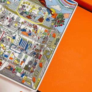 Cenicero de Cerámica de Estilo Europeo para Escritorio, Diseño Cuadrado de Gran Diámetro con Cuatro Ranuras, Base Antideslizante, Uso Personalizado en el Hogar y Restaurantes - Product Image 4