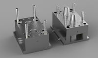 Blocs de moulage à tolérance serrée briques classique fabrication personnalisée pièce de moulage par injection