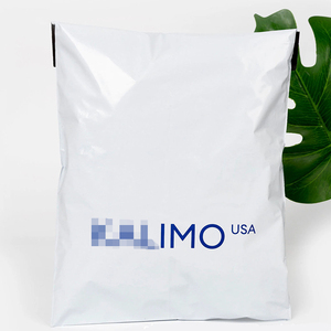 Bulk Wholesale Bright White Biodegradable Express <b>Envelope</b> New Virgin Material Thickened <b>Color</b> Print PE Shipping Bag - Product Image 6