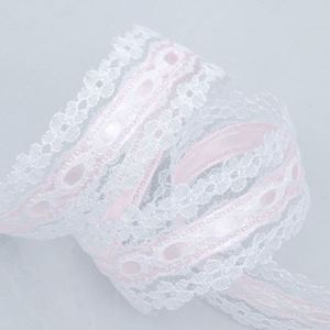 Ruban en dentelle polyester de 3 cm, 10 yards, couleur personnalisée, pour bouquets de mariage, emballage cadeau, décoration florale - Product Image 6