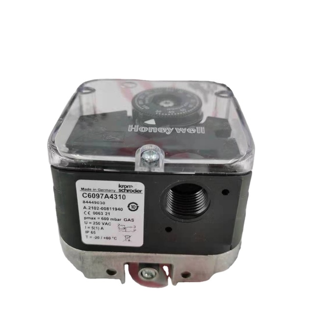 Pressure Switch Gas Boiler Honeywell C6097A4310 Gas Pressure Switch Stock