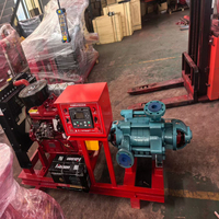Ensemble de pompe à incendie intégrée diesel-électrique GPM, pompe à incendie diesel XBC, ensemble de pompe à incendie double alimentation EDJ