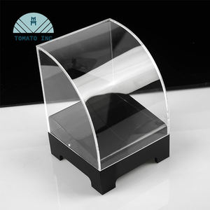 Boîte de présentation de montres en acrylique PP transparent anti-poussière de 3 mm, présentoir de bijoux de luxe multicouche, présentoir de supermarché séparé - Product Image 1