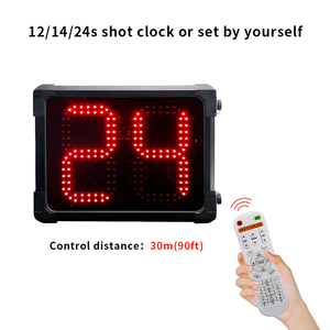 Bán Sỉ Đồng Hồ Bấm Giờ LED 8 Inch Đồng Hồ Bấm Giờ Kỹ Thuật Số Ngoài Trời 14/24/30 GIÂY Đếm Ngược Bóng Rổ Ngoài Trời Đồng Hồ Bấm Giờ 24S - Product Image 3