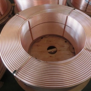 Aria Condizionata Pancake Bobina di Tubo di <span class=keywords><strong>Rame</strong></span> Tubo di Alimentazione Del Tubo Tubo Coper 99 9 <span class=keywords><strong>Cu</strong></span> <span class=keywords><strong>Rame</strong></span> per il Condizionatore D'aria Della Cassa Dritta parete Articolo - Product Image 2
