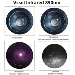 IR 850nm mới nhất hồng ngoại LED Zoomable Đèn pin cầm tay tầm nhìn ban đêm hồng ngoại điền vào ánh sáng chiến thuật săn bắn LED Torch - Product Image 5
