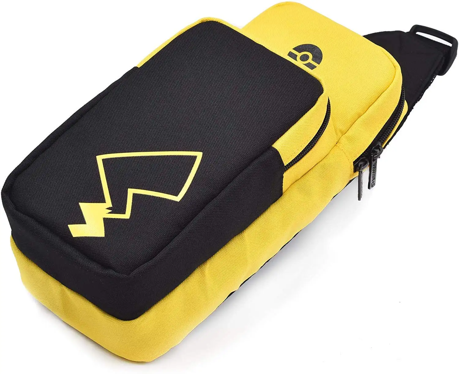 Mochila de hombro portátil para accesorios, bolsa de viaje para Nintendo Switch, aventura, edición Pikachu