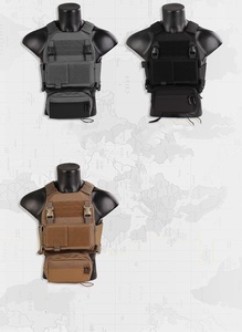 Chaleco Táctico <span class=keywords><strong>de</strong></span> Nailon Cordura 500D, Conjunto <span class=keywords><strong>de</strong></span> Chaleco Táctico Desmontable con Estilo - Product Image 2