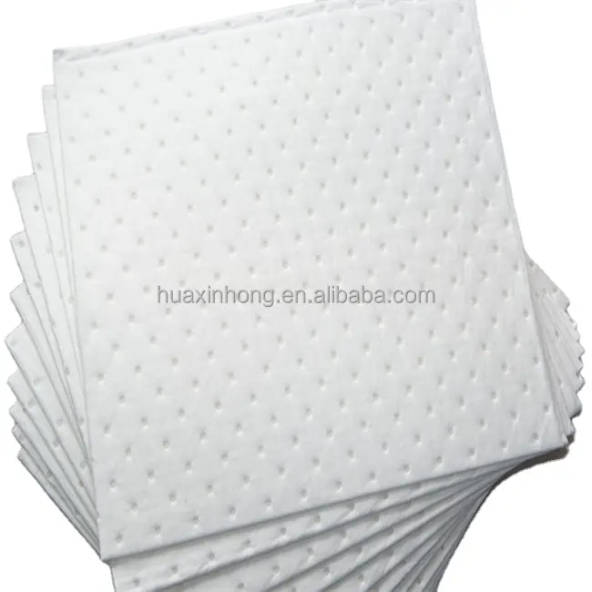 Meltbown Vlies Oil Spill Absorbent Pad Absorbent Sheet