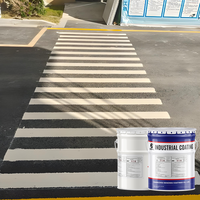 Peinture routière réfléchissante en polyuréthane résistante à la poussière, peinture marine autonettoyante qui élimine la poussière et maintient la réflectivité pour l'exploitation minière