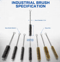 Brosse de nettoyage de tuyaux en nylon de qualité industrielle efficace |   OEM disponible |   Marque AOQUN |   Fournisseur Fortune 500