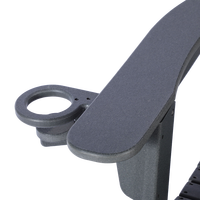 Chaise de salle à manger inclinable moderne en plastique pliable et respirante de bonne qualité pour jardin et terrasse extérieurs